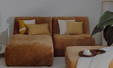 Modular sofas